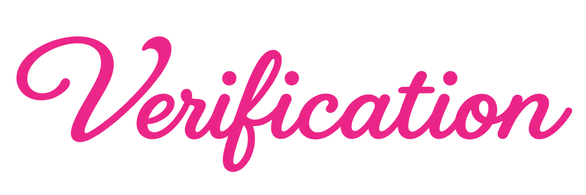 Verification