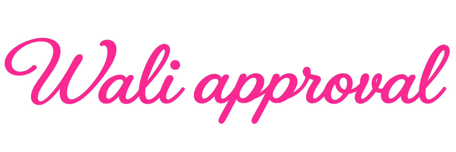 Wali approval